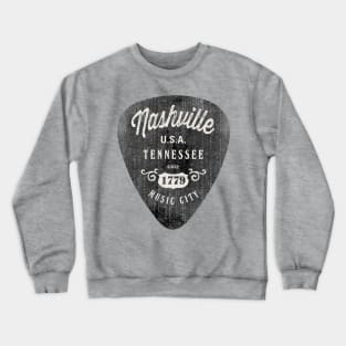 Nashville Music City USA Vintage Crewneck Sweatshirt